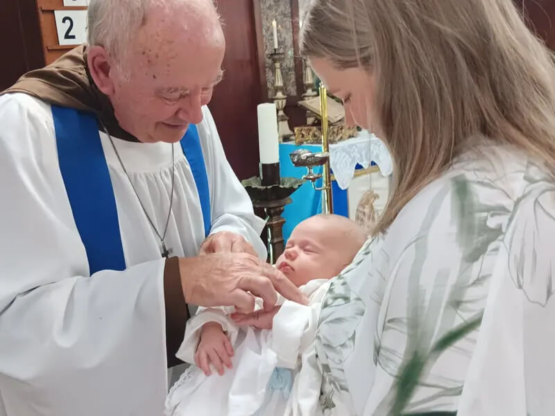 Infant Baptism at The Abbey Church Infant baptism at The Abbey Church