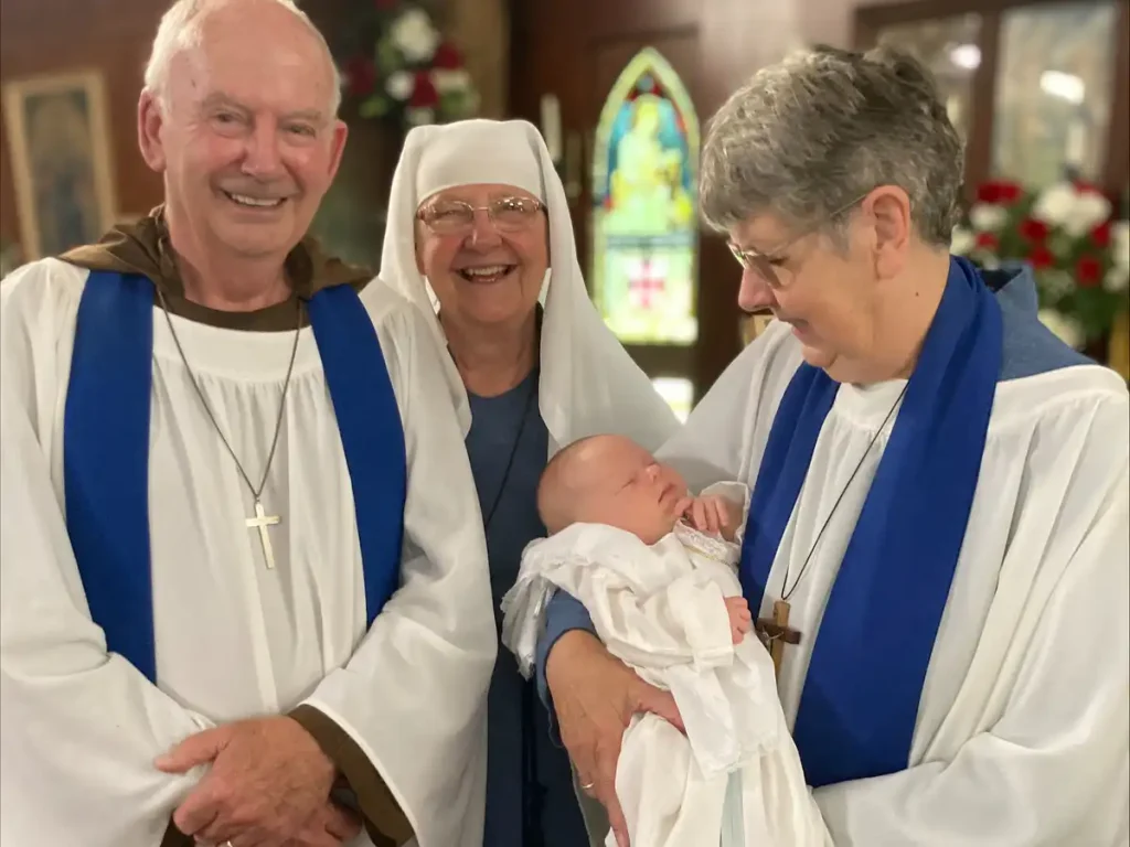 Infant Baptism Celebration Infant baptism celebration inside The Abbey Church